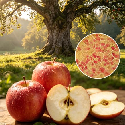 Cellules souches de pomme suisse